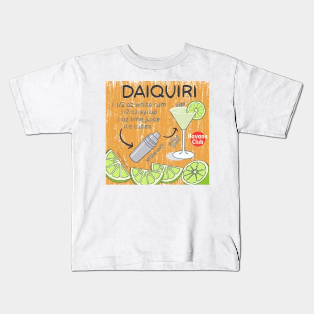 Daiquiri Kids T-Shirt by EV Visuals